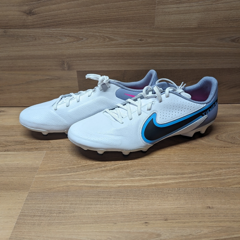 Nike Tiempo Legend 9 Academy FG/MG Blast Pack White Black DA1174-146 Men's 13